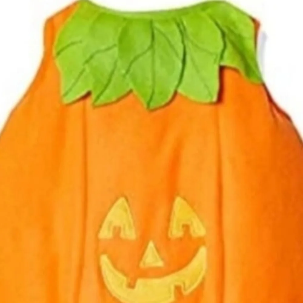 Dress Up America Pumpkin Suit Halloween Costume Size 0-6 Months
